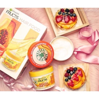 [CÓ SẴN] Kem ủ dưỡng tóc Garnier Frutics Hair Food Conditioner (Úc) (CÓ SẴN)
