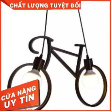 Đèn Thả: Mẫu đèn trang trí hình cây xe đạp.
