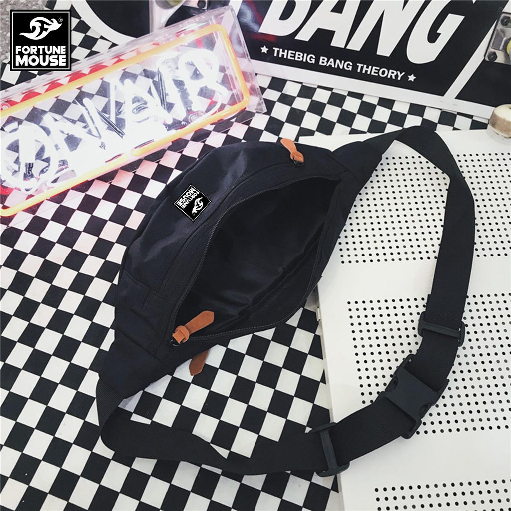 Túi đeo chéo Fortune Mouse kết hợp đeo bụng thời trang C264 | BigBuy360 - bigbuy360.vn