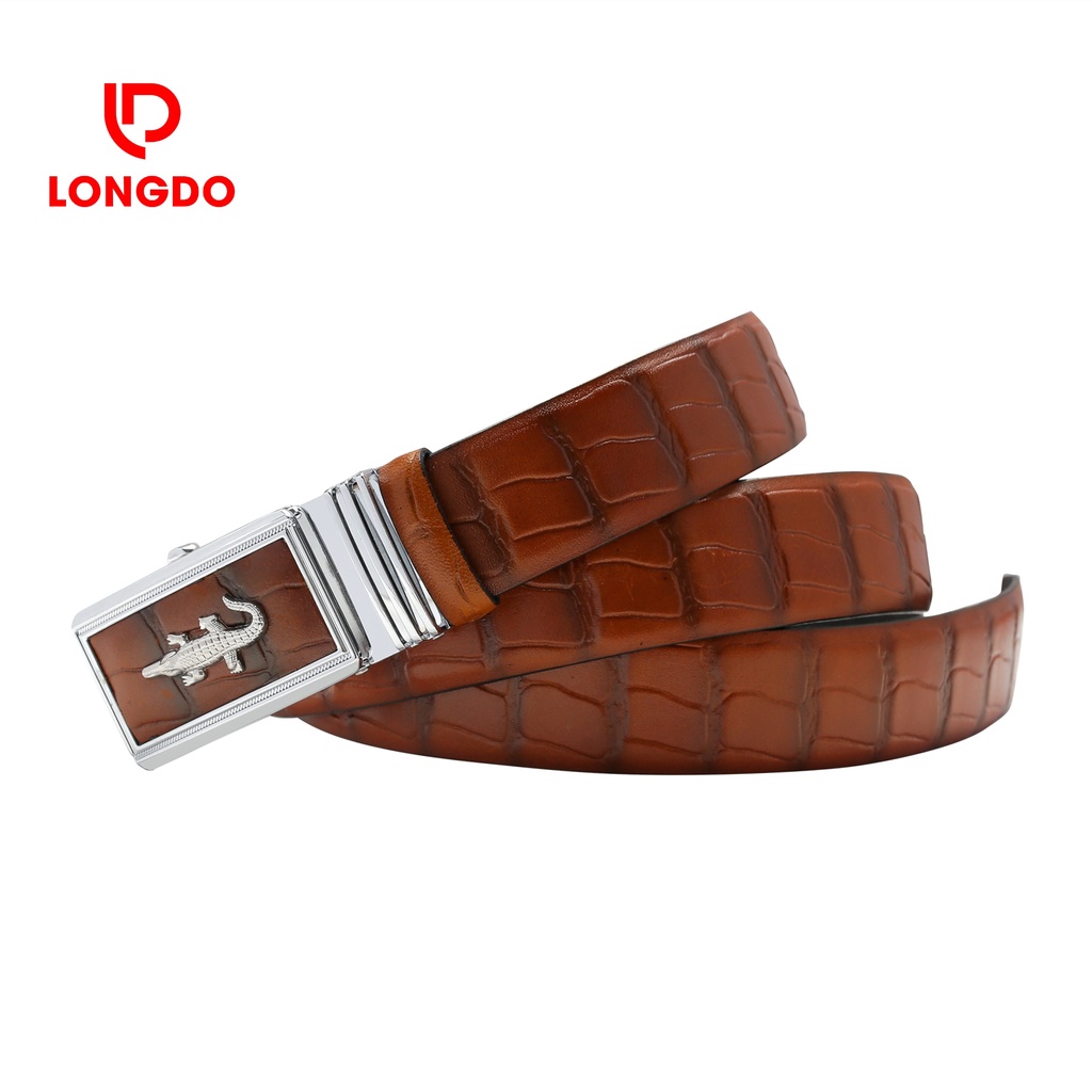 Dây nịt da nam - Cam kết 100% da bò thật - Bảo hành 5 năm - Thương hiệu uy tín Longdo Leather - TL01