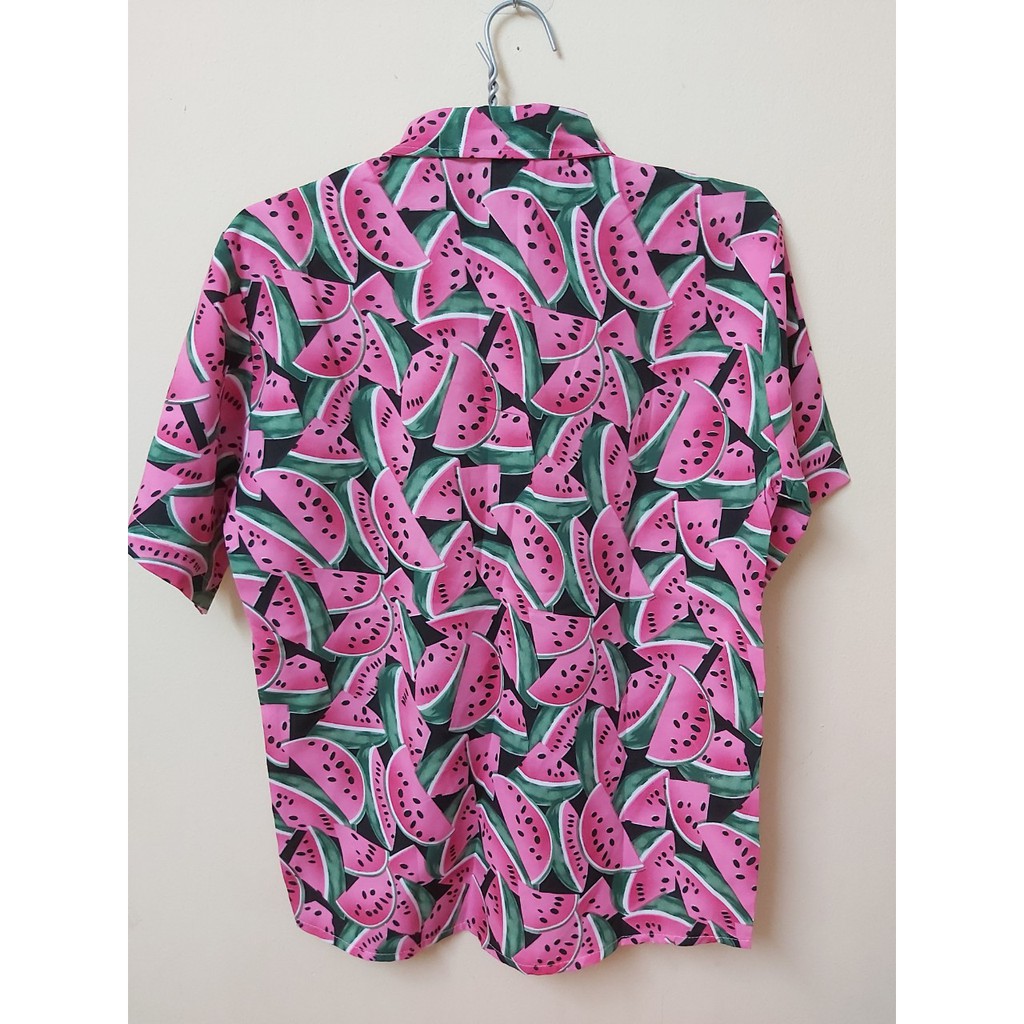 Áo sơ mi dưa hấu hồng MASAN26062010