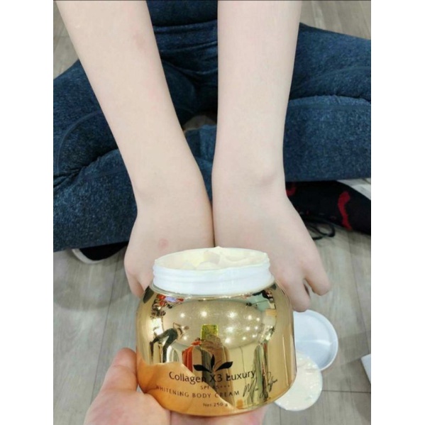 Kem Trắng Da Body COLLAGEN X3 LUXURY