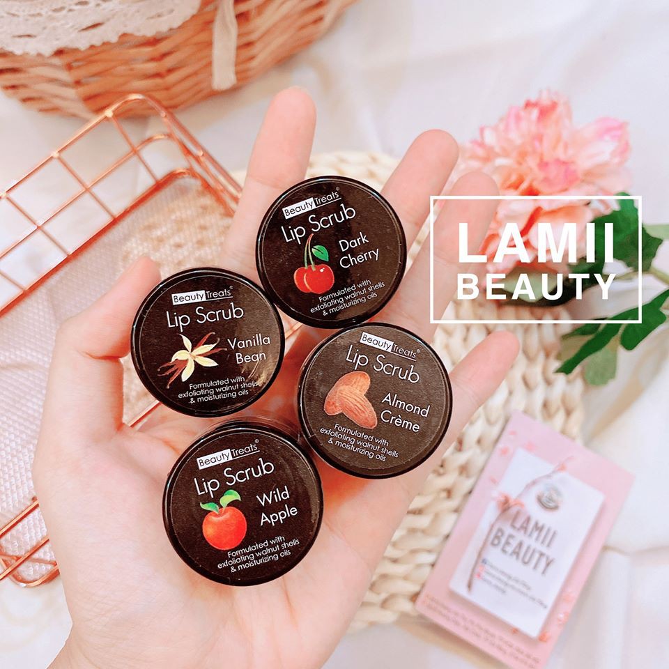 Tẩy tế bào chết môi BEAUTY TREATS lip scrub - LAMII BEAUTY