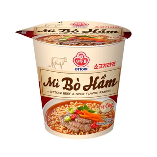 Mì ly bò hầm cay Ottogi 62g