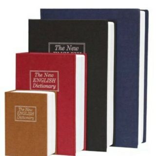 [KET] Két sắt mini ngụy trang cuốn sách size vừa 24cm