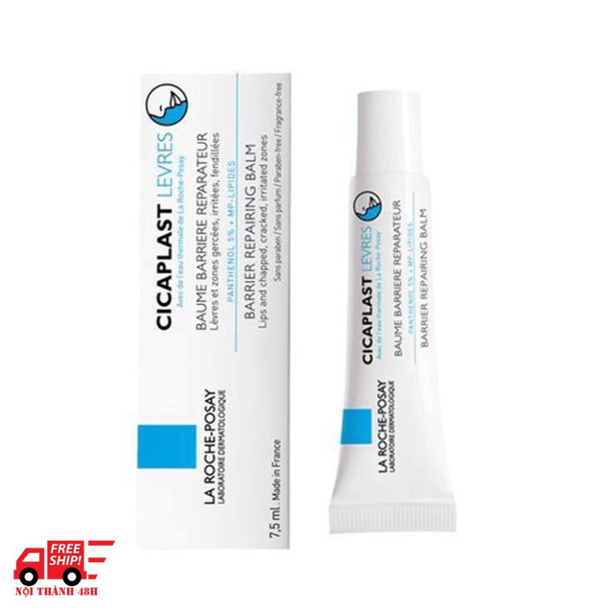 [CHÍNH HÃNG] Kem dưỡng môi giảm Khô, nứt nẻ môi La Roche Posay Cicaplast Levres 7.5ml
