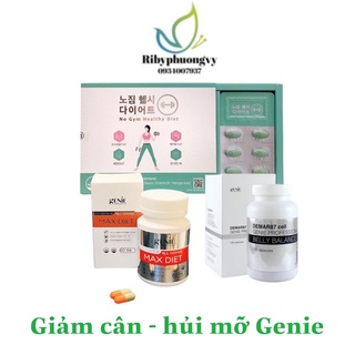 Viên uống giảm cân genie max diet 60 viên