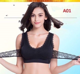 ÁO NGỰC CHÉO PHỐI REN.