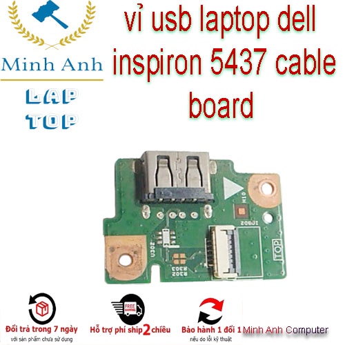 vỉ usb laptop dell inspiron 5437 cable board