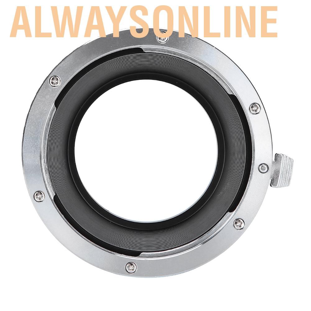 Alwaysonline Fikaz Lens Adapter Ring for CANON EF-Mount to FUJI FX Mirrorless Camera