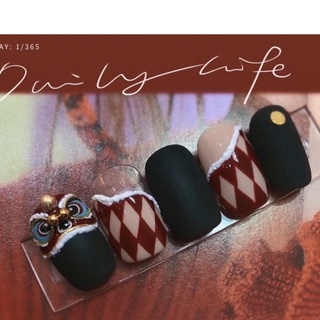 Bộ Nailbox vẽ Lân tết
