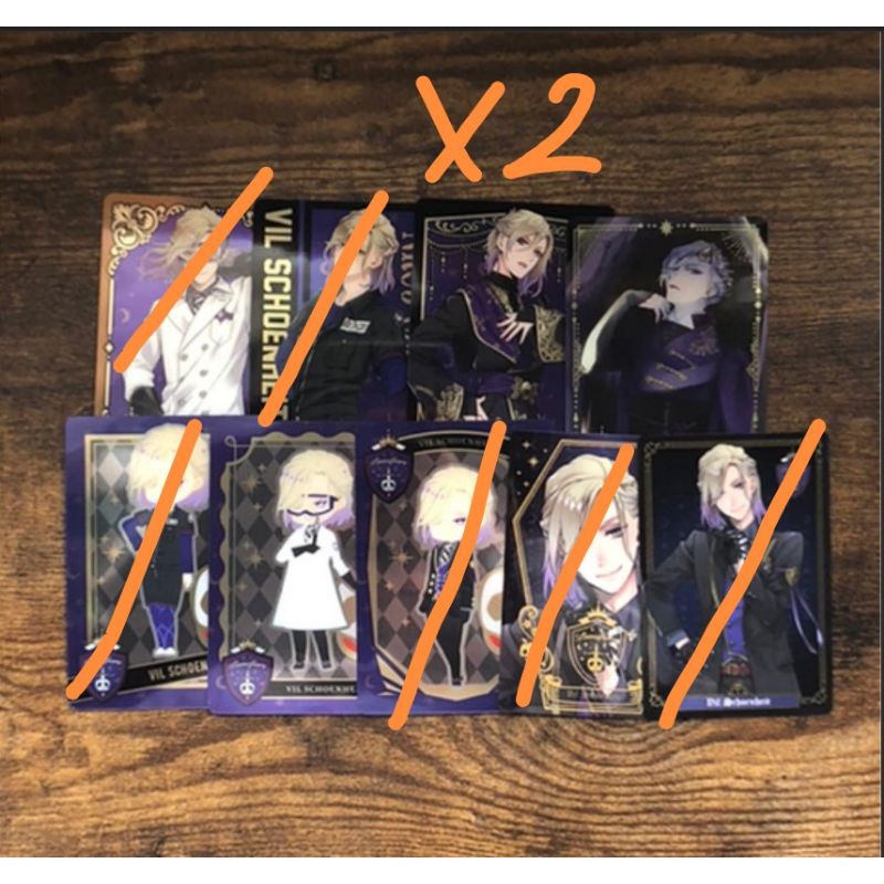 Card nhân vật Vil Disney Twisted Wonderland DTW