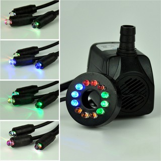 Thiết bị sục khí gắn kèm đèn LED 10W dùng để trang trí bể nuôi cá cảnh