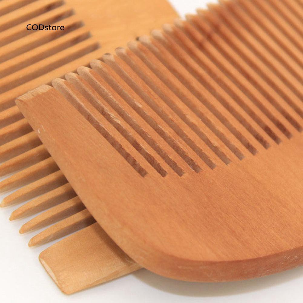 Lược chải tóc gỗ đào tự nhiên chống tĩnh điện tiện lợi