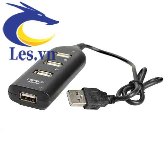 Hub Mini 4 Cổng USB 2.0 Tốc Độ Cao Cho Laptop PC