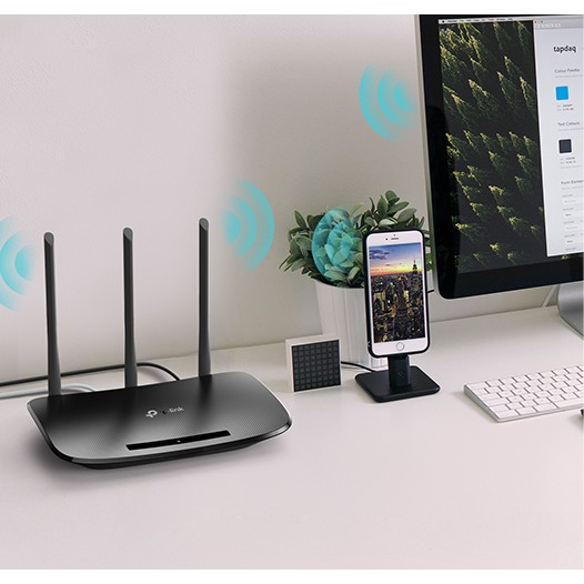 Modum (Router) wifi TP-Link TL-WR940N - 450Mbps tốc độ cao, tải nhiều máy xuyên tường tốt, hàng chính hãng BH 36 tháng