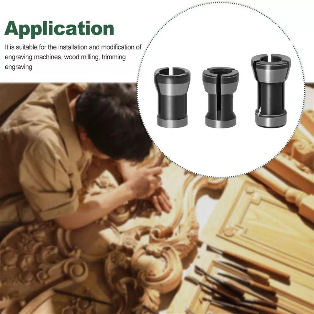 GOGOUP Set 1-3 Đầu Kẹp Mũi Khoan 6.35mm 8mm 6mm