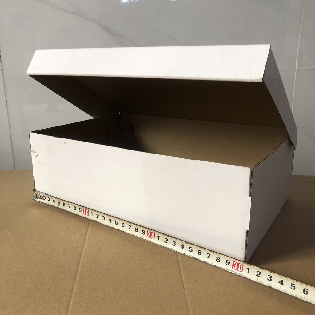 10 Hộp carton 30x20x10cm hộp giày