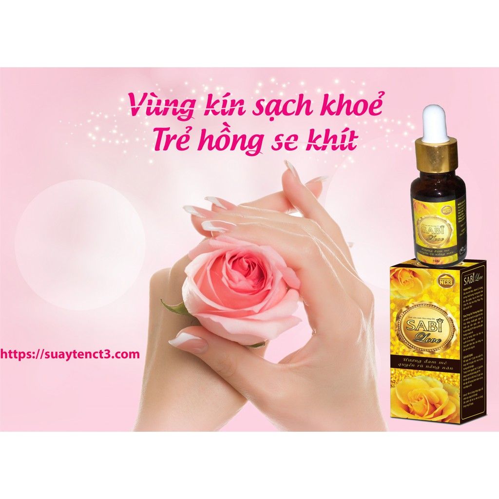 Nước Hoa Vùng Kín- Nước Hoa Sabi - Sạch khỏe- Trẻ Hồng- Se Khít | BigBuy360 - bigbuy360.vn