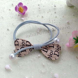 Dây buộc tóc, Nơ buộc tóc Dior đính đá