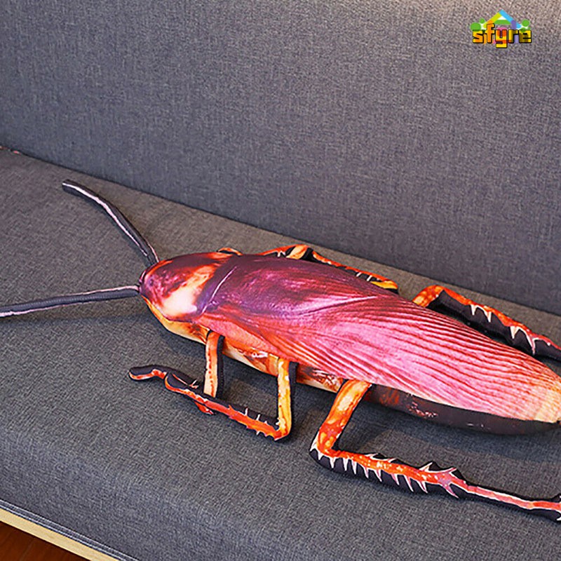 Sfyre Đệm Nhồi Bông Hình Gián 3D Sống Động Làm Quà Tặng Bất Ngờ
