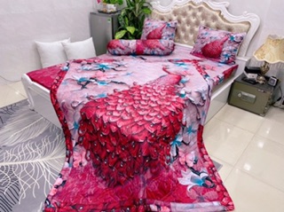 Drap thun lạnh 5D cao cấp mẫu công
