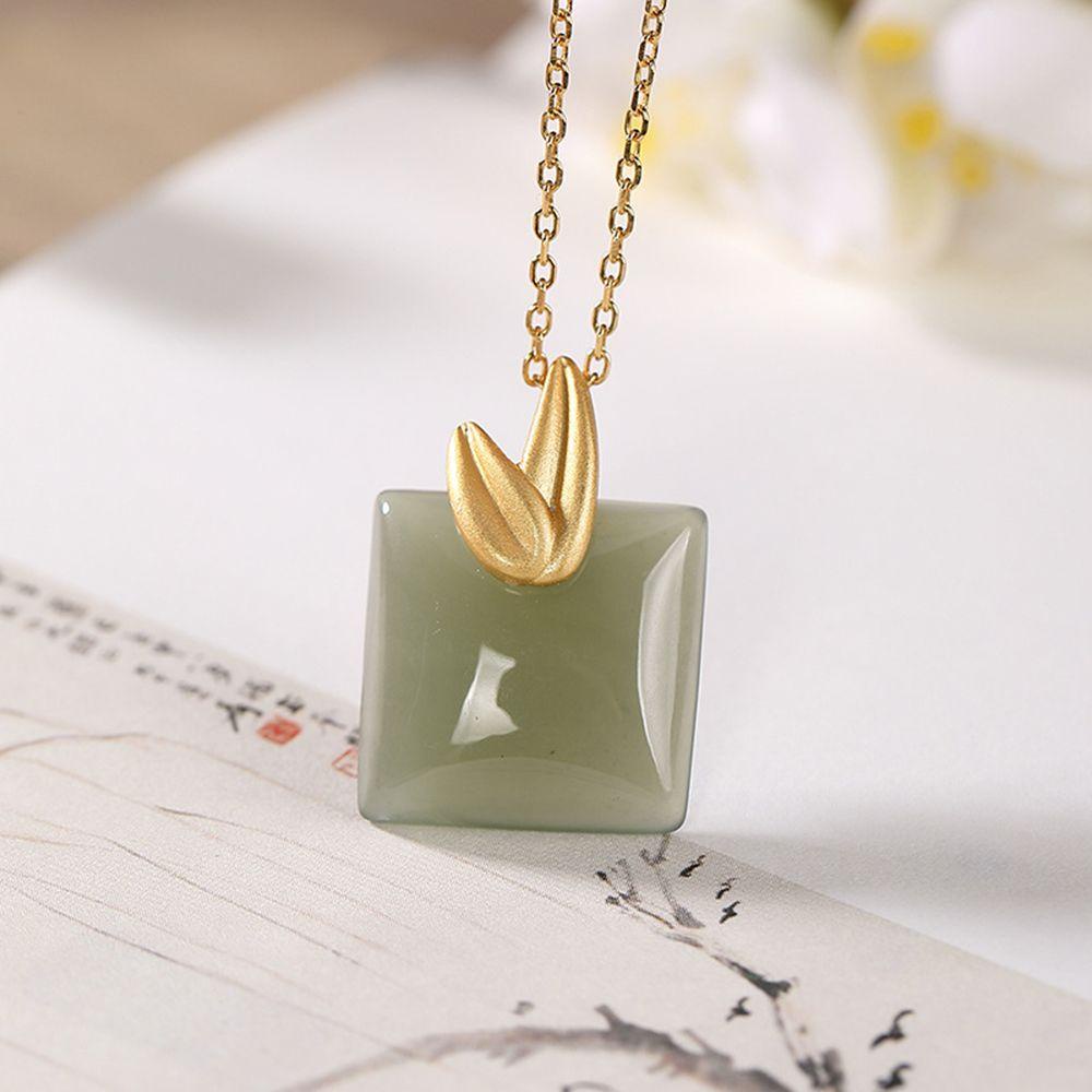 Ngọc Bích PATRICIA|Set Vòng cổ Và Đôi Khuyên Tai Đính Đá Thời Trang Thanh Lịch Dành Cho Nữ