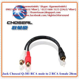 Jack chia 1 đầu bông sen đực ra 2 đầu cái (lỗ)