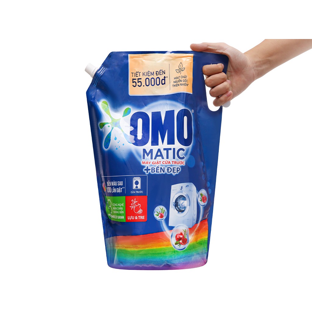 Nước giặt Omo cửa ngang 2kg