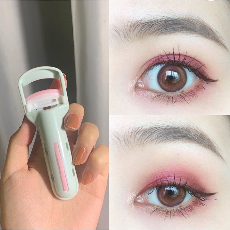 Kẹp uốn cong lông mi 3D bằng nhựa đầu vuông chuyên dụng KABA