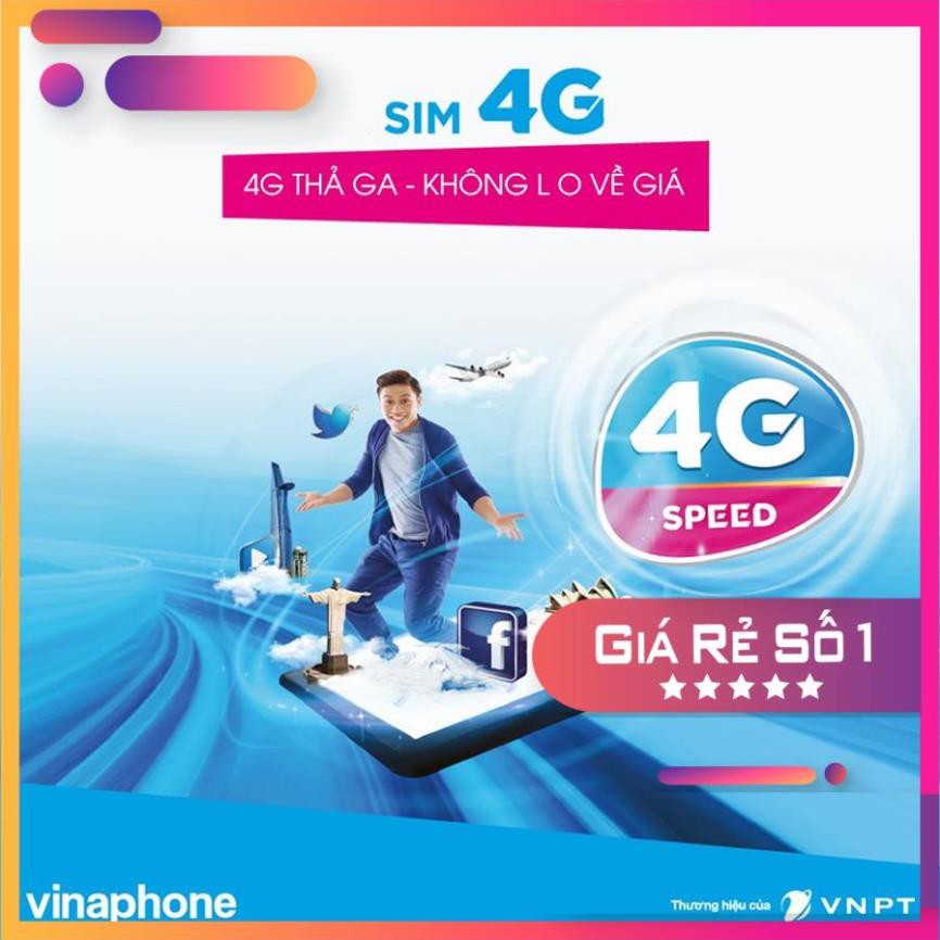 [ GIÁ GỐC ] SIM 4G VINAPHONE VD149 - D60G - VD79 MIỄN PHÍ 4G LÊN TỚI 120GB / THÁNG - Dùng Thả Ga Không Lo Về Giá