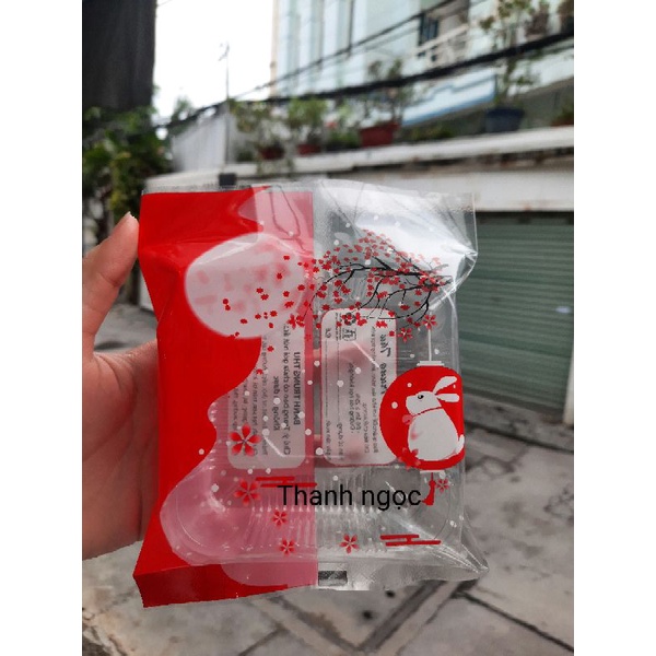 khay + túi ép trung thu 150g -200g ( 100 bộ )
