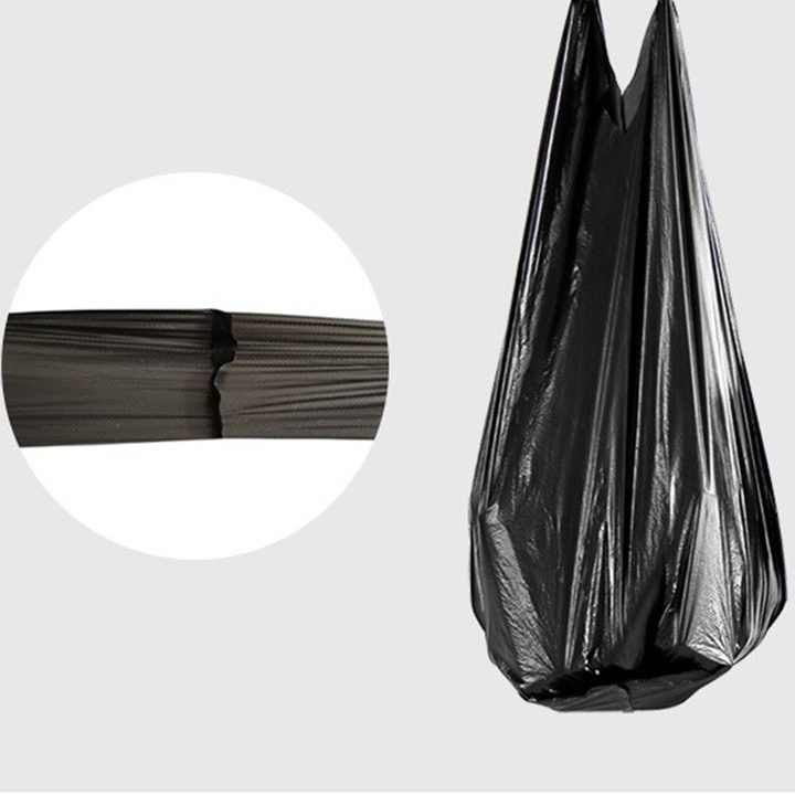 Bộ 50 túi rác tự hủy có quai hongkong_store sieure888 Túi rác tự hủy nhà tắm văn phòng