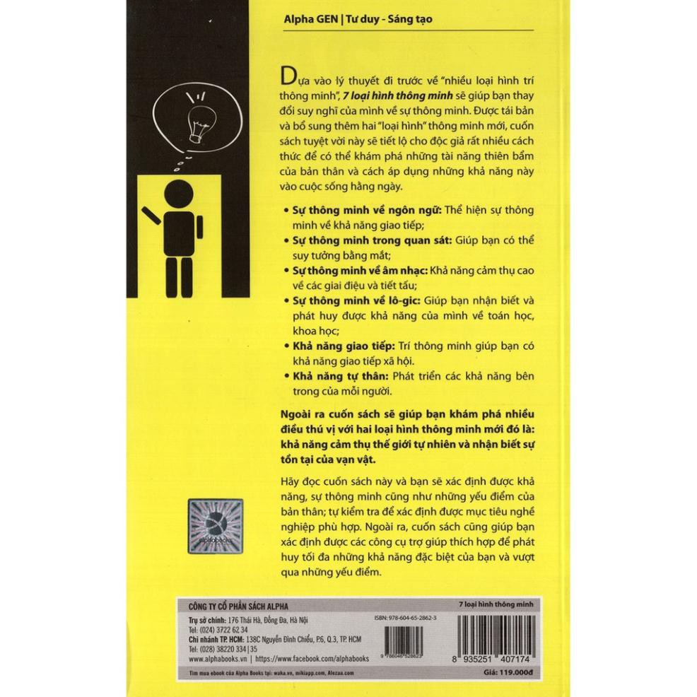 Sách - 7 Loại Hình Thông Minh - Thomas Armstrong