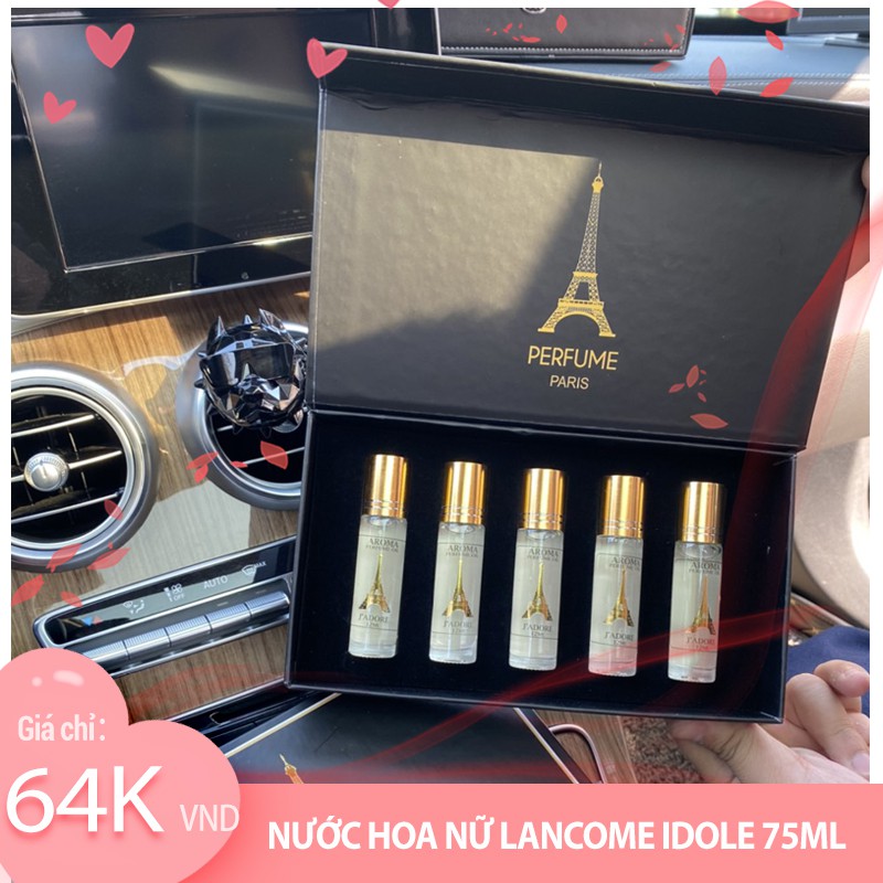 Nước Hoa Nữ Thơm Lâu Aroma Perfume Paris Lưu Hương 12 Tiếng Không Cồn 12ml | Thế Giới Skin Care