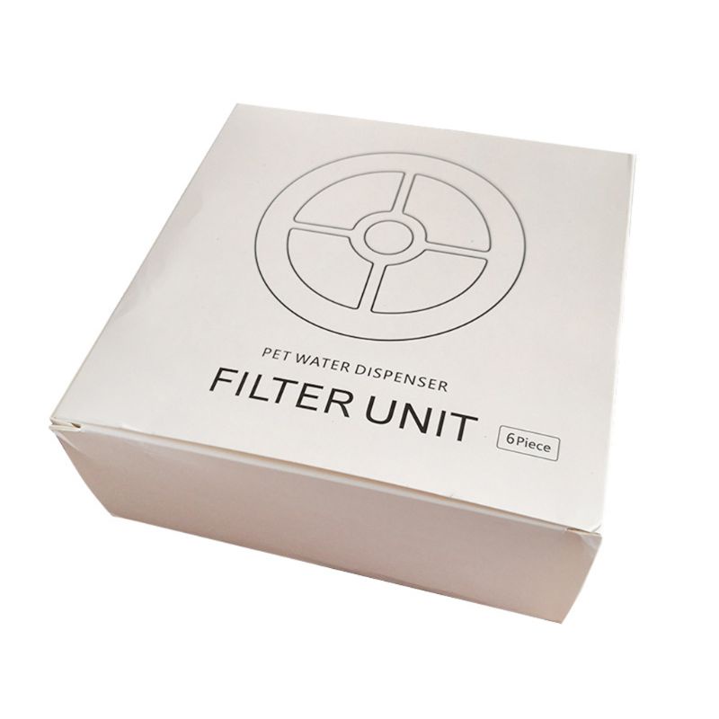 Bộ 6 Tấm Lọc Thay Thế Cho Vòi Nước Uống Của Thú Cưng