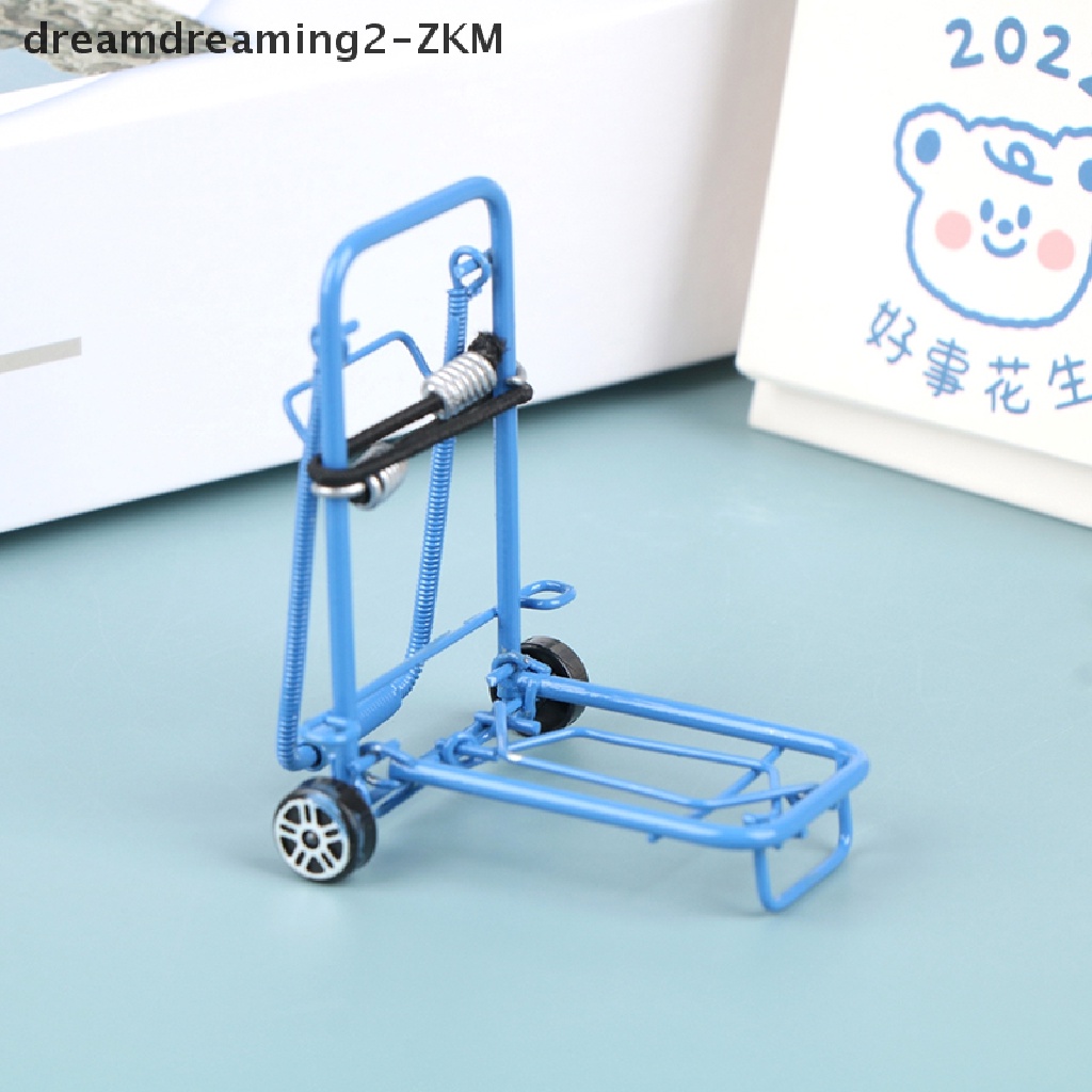 Mô Hình Xe Kéo Gấp Gọn Tỉ Lệ 1: 12 Dùng Trang Trí Tiểu Cảnh / Nhà Búp Bê