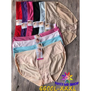 Siêu phẩm quần lót cotton plus size 3XL, lưng cao, trọn mông.