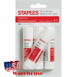 Vỉ 4 keo dán Staples USA chính hãng 32g Nontoxic không độc tố
