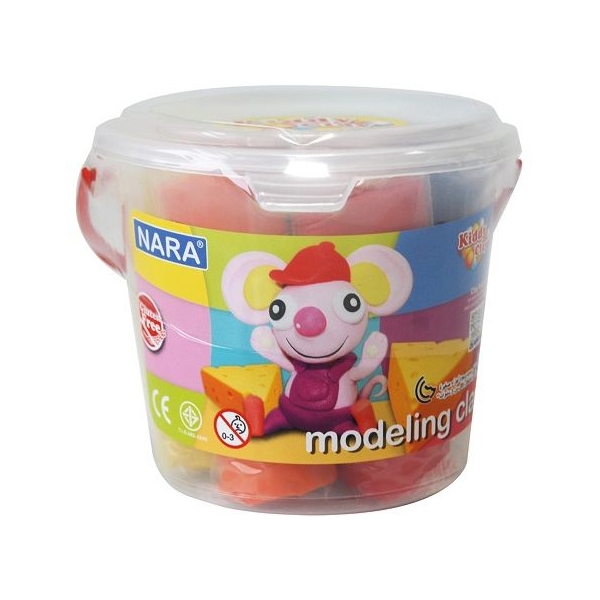 Đất Nặn 5 Màu Kiddy Clay BK4005 (400g) - Kiddy Clay