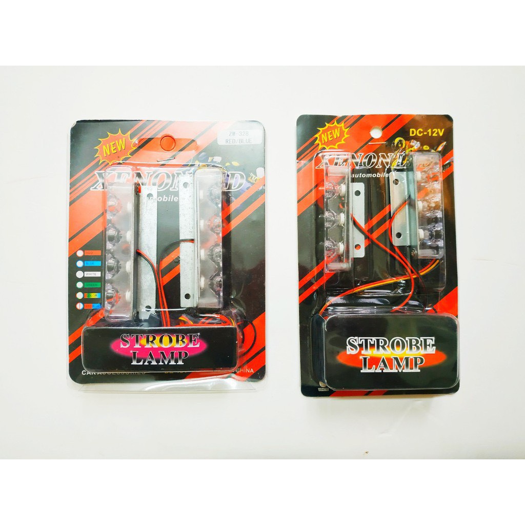 Đèn chớp police nháy liên hoàn gắn xe điện ,xe máy