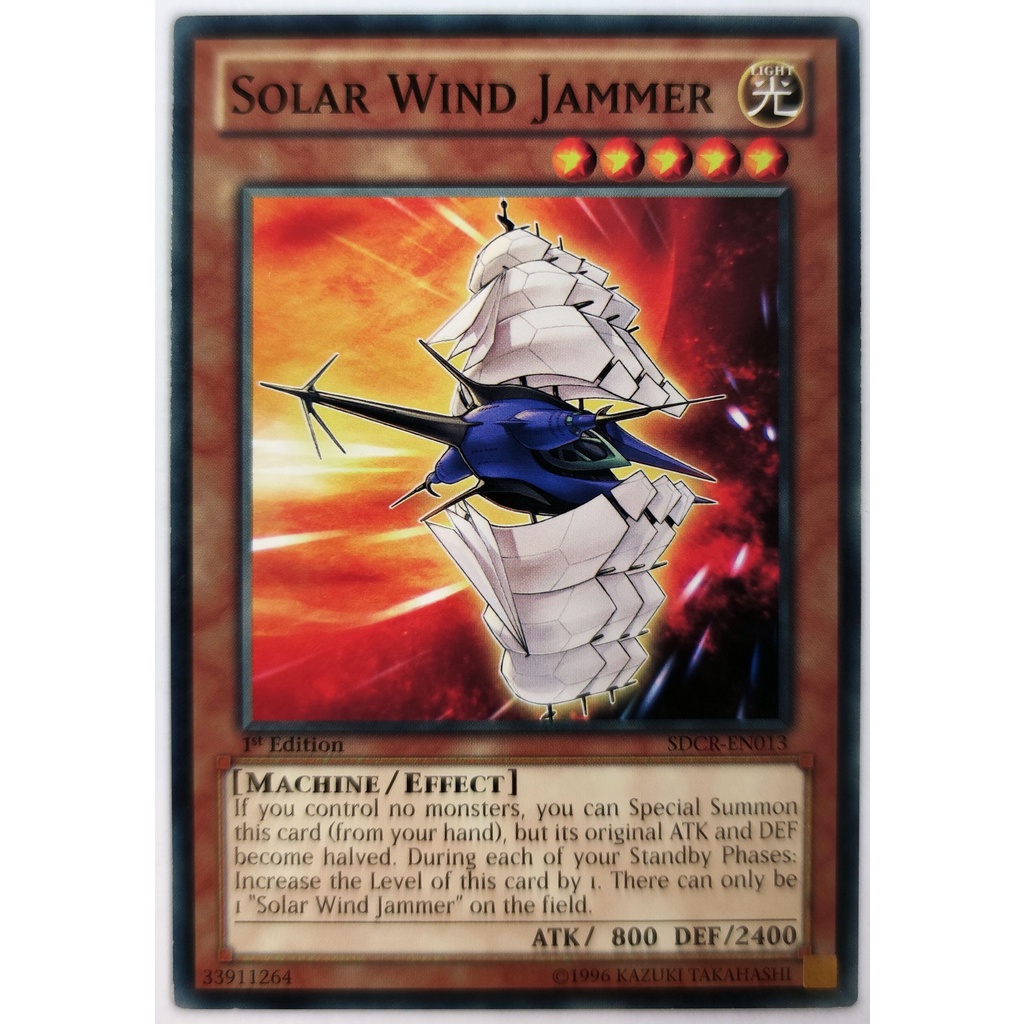 [Thẻ Yugioh] Solar Wind Jammer |EN| Common