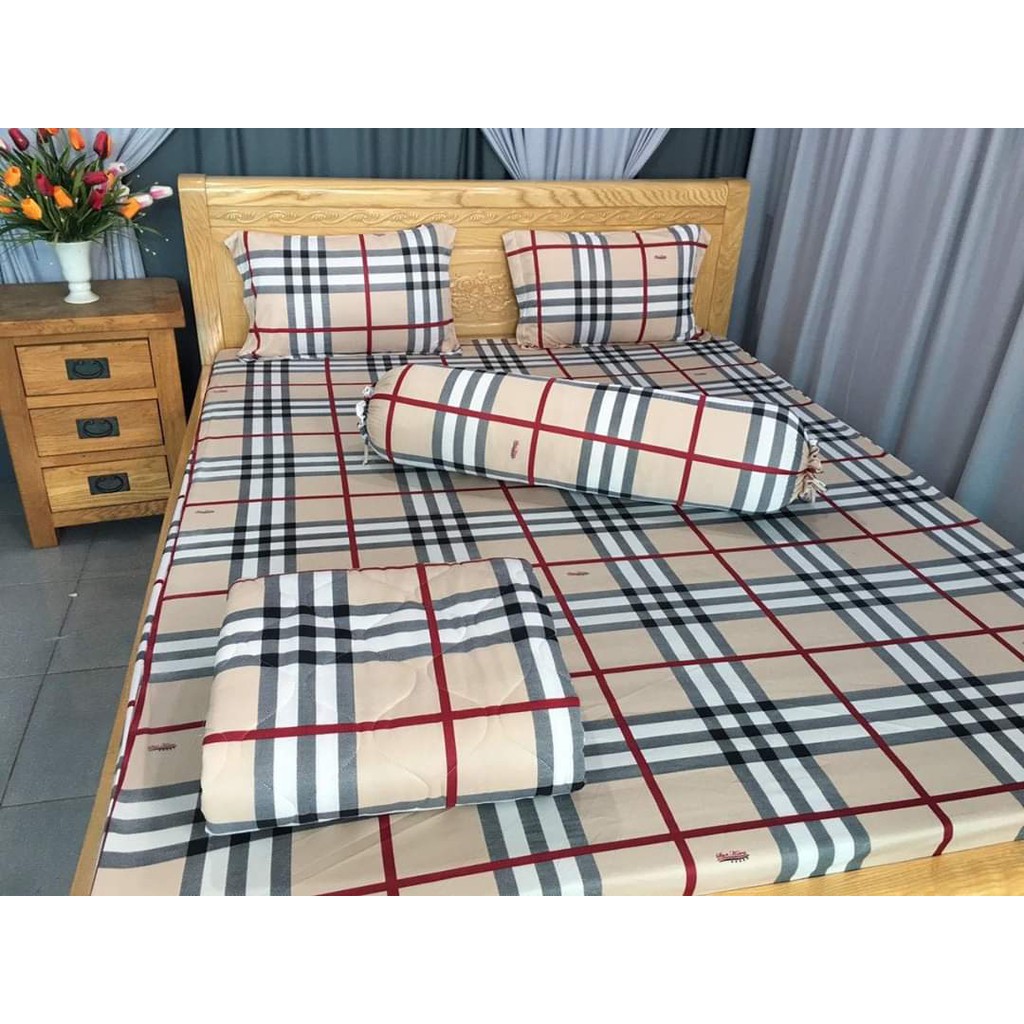 XẢ KHO trọn bộ drap +Mền thun Hàn Quốc siêu mát size 1m4 - IB xem mẫu mới - RẺ VÔ ĐỊCH