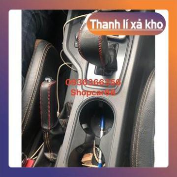 Bọc cần số FORD RANGER  XLS, WILTRACK Số tự động 2013-2023, da bò nhiều màu sắc. khắc logo hãng xe theo yêu cầu