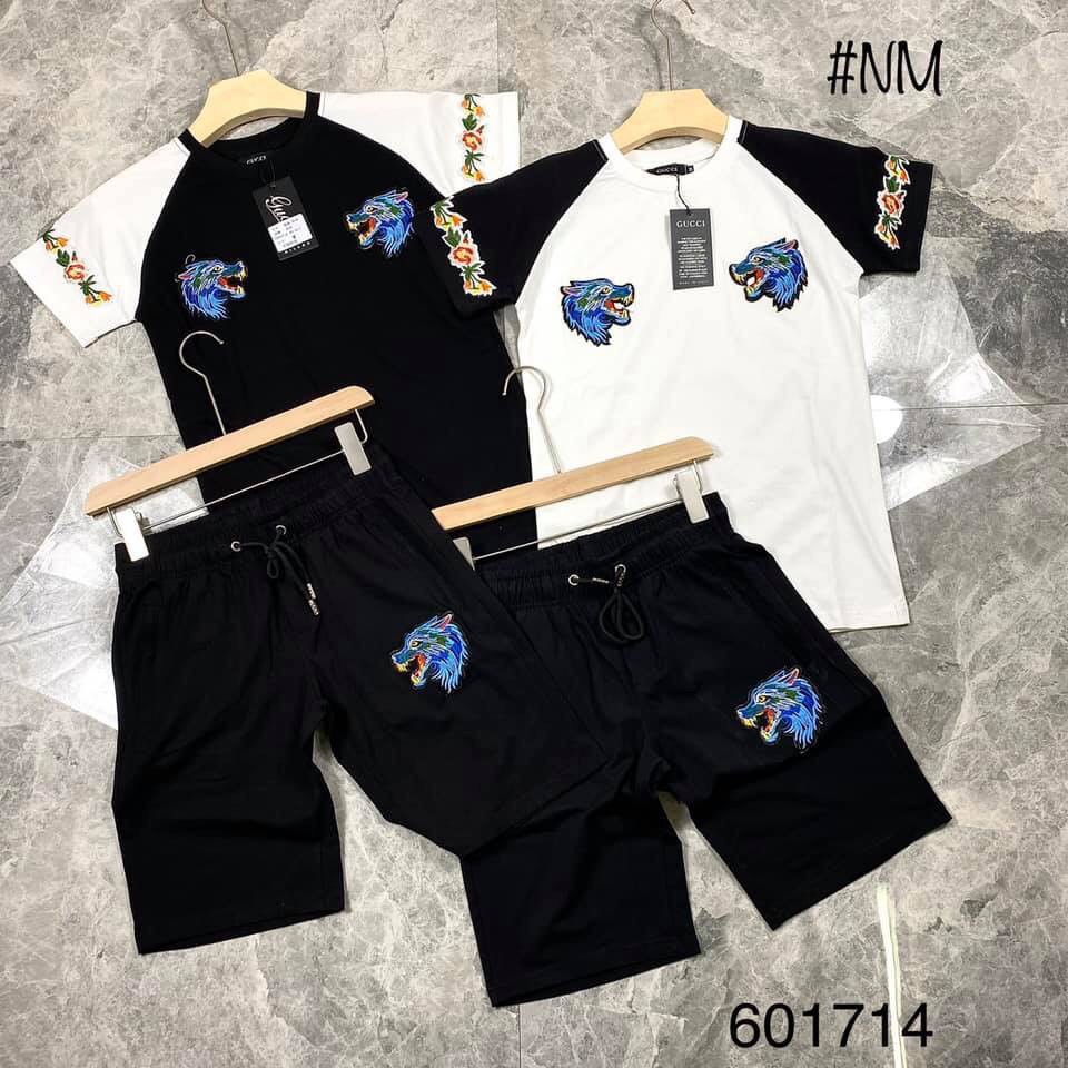 Bộ thể thao nam hình con sói