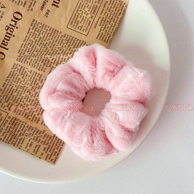 Dây Buộc Tóc Scrunchies Hàn Quốc Đẹp Lông Cừu Mềm Mại Hottrend 2021 - Dây Cột Tóc Vải Đeo Tay cute - PK11