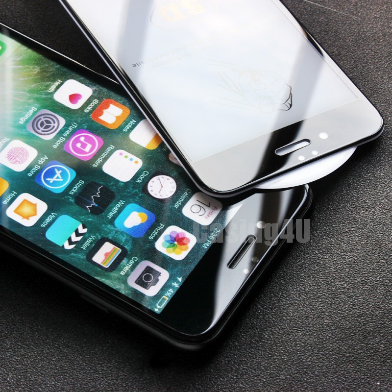 ✚☃✜【Anti-blue】 5D IPhone X 8 6 6s Plus 7 XS MAX XR 9H bảo vệ màn hình bằng kính cường lực