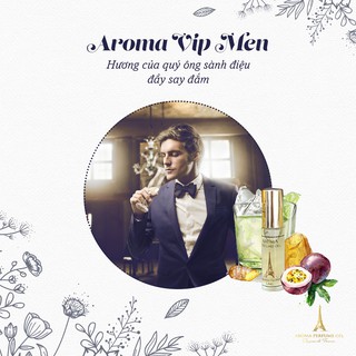 Tinh Dầu Nước Hoa Pháp Aroma 12ml 212 Vip Men - Sành điệu , Sang trọng , Lôi cuốn