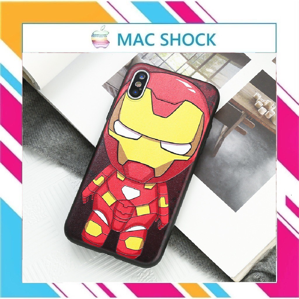 Ốp lưng IP Avengers Iron Man 7plus/8 plus/xs/ xsmax/ 11 /11 promax/12 pro/12 promax
