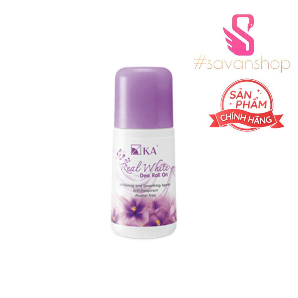 Lăn Khử Mùi Trắng Nách KA Real White 25ml Thái Lan